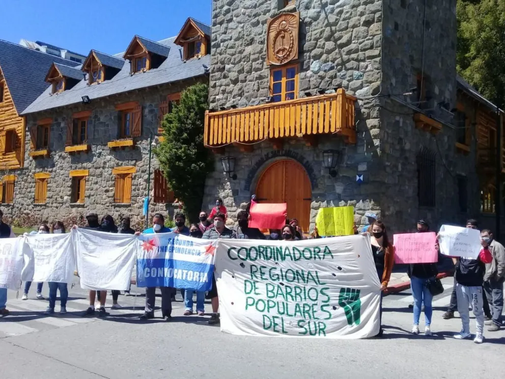 Reclamaron soluciones habitacionales en el Centro Cívico