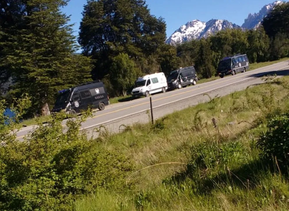 Incidentes en Villa Mascardi durante un operativo de seguridad