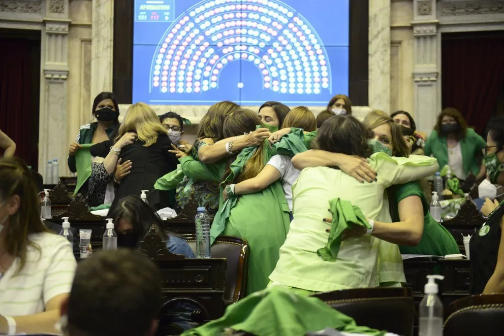 Diputados dijeron sí al proyecto sobre la legalización del aborto