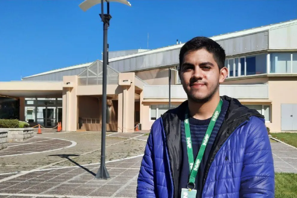 Tadeo Cusa, el integrante más joven en el equipo del Saocom-1B