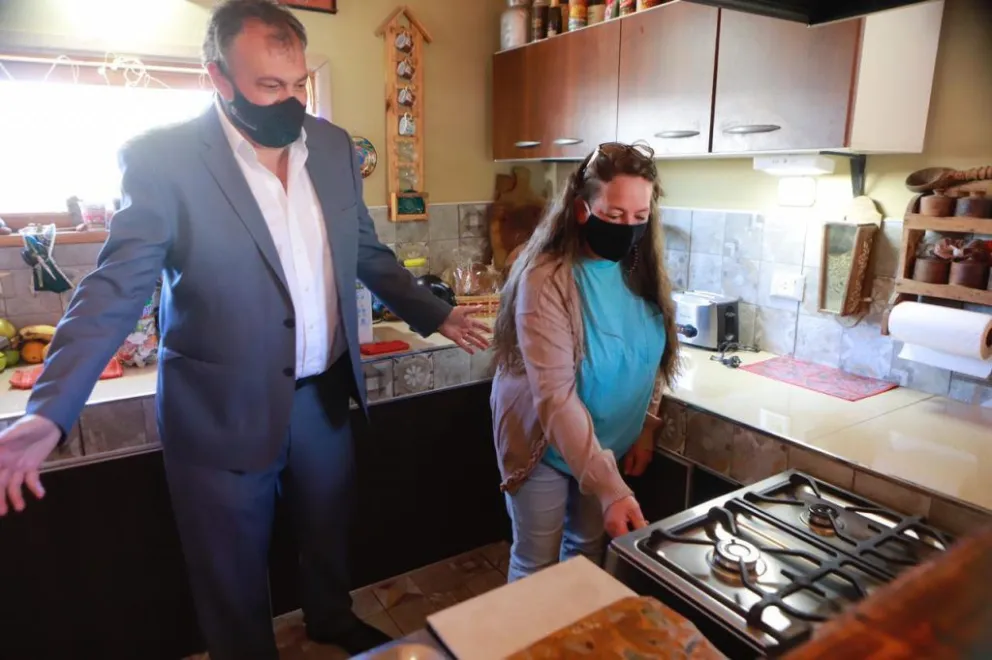 Cerca de 50 familias de Mari Mari ya cuentan con red de gas