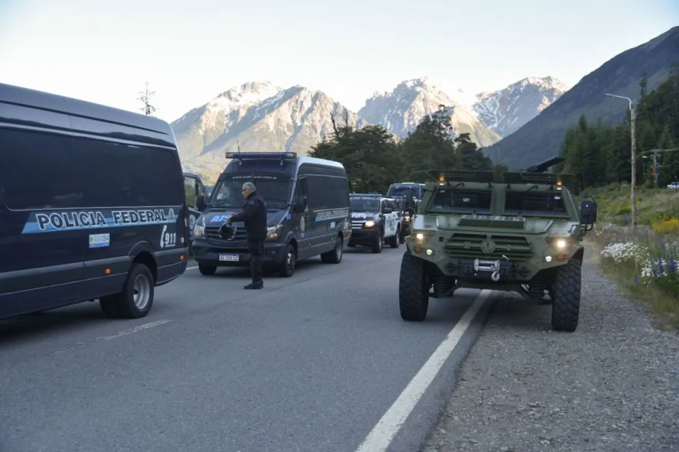 Villa Mascardi: El Gobierno provincial destacó el accionar de las fuerzas federales