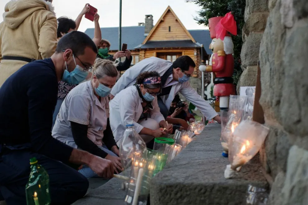 La movilización estaba prevista para la semana pasada pero la lluvia obligó a reprogramarla.