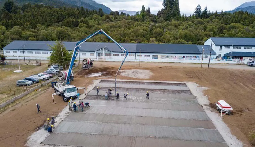Están listas las bases para los dos hospitales modulares de Bariloche y Las Grutas