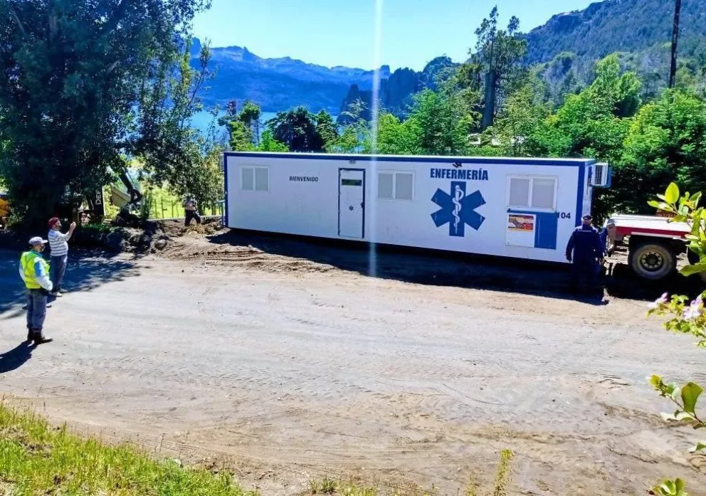 Traful recibió un tráiler sanitario y mantiene sólo dos casos positivos