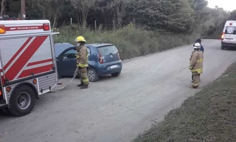 Fotos: Facebook Bomberos Cerro Campanario.