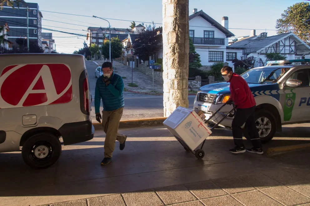 Para la próxima semana se espera un nuevo cargamento de vacunas. (Fotos: Marcelo Martínez)
