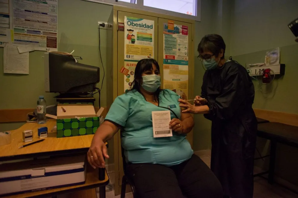 Se espera vacunar a 140 personas este martes.