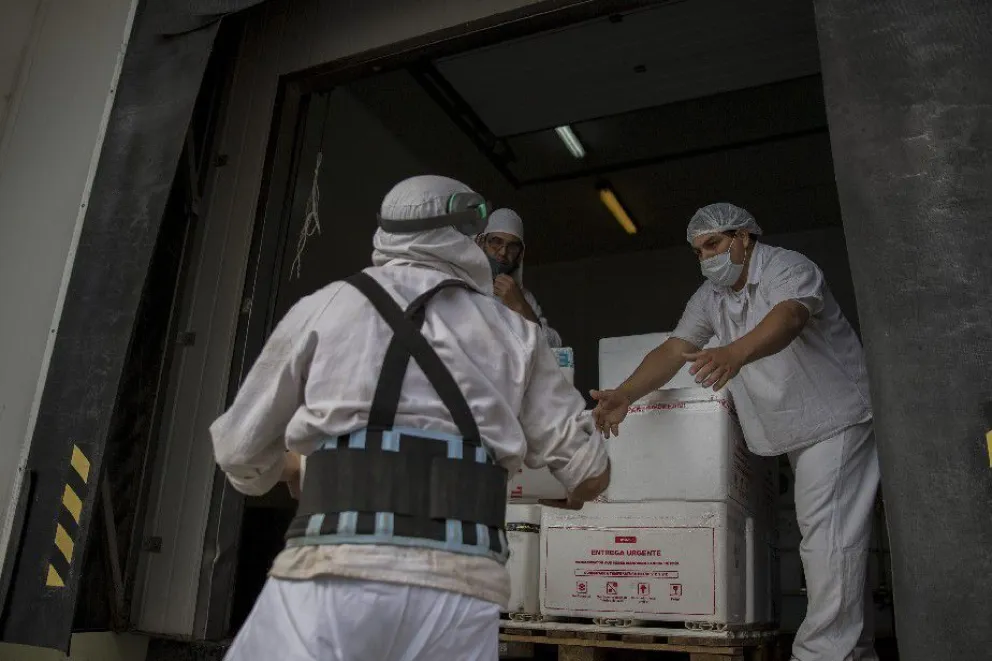 Llegó el segundo lote de vacunas a Río Negro