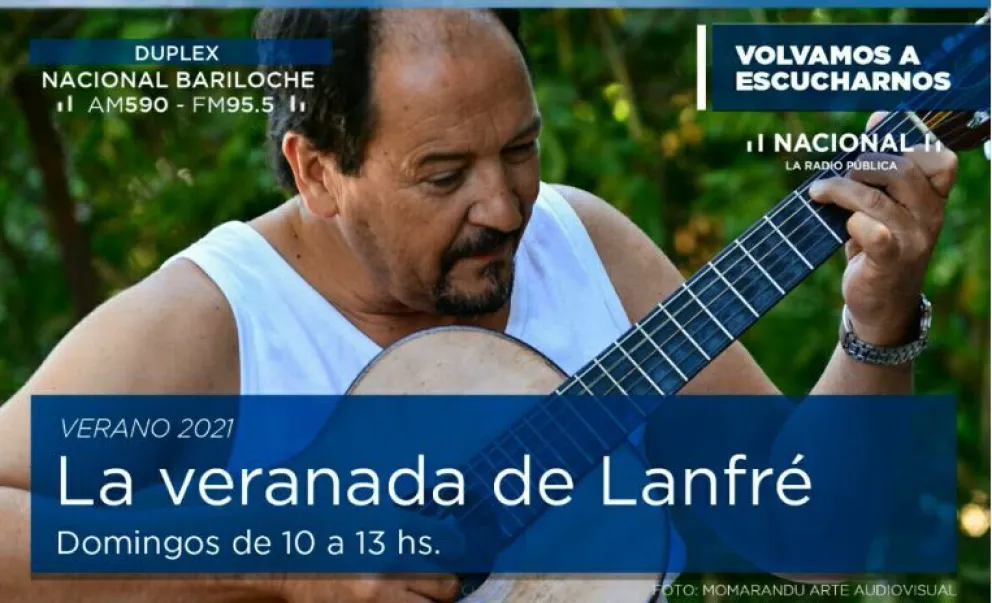 Edgardo Lanfré hace la veranada en Nacional Bariloche