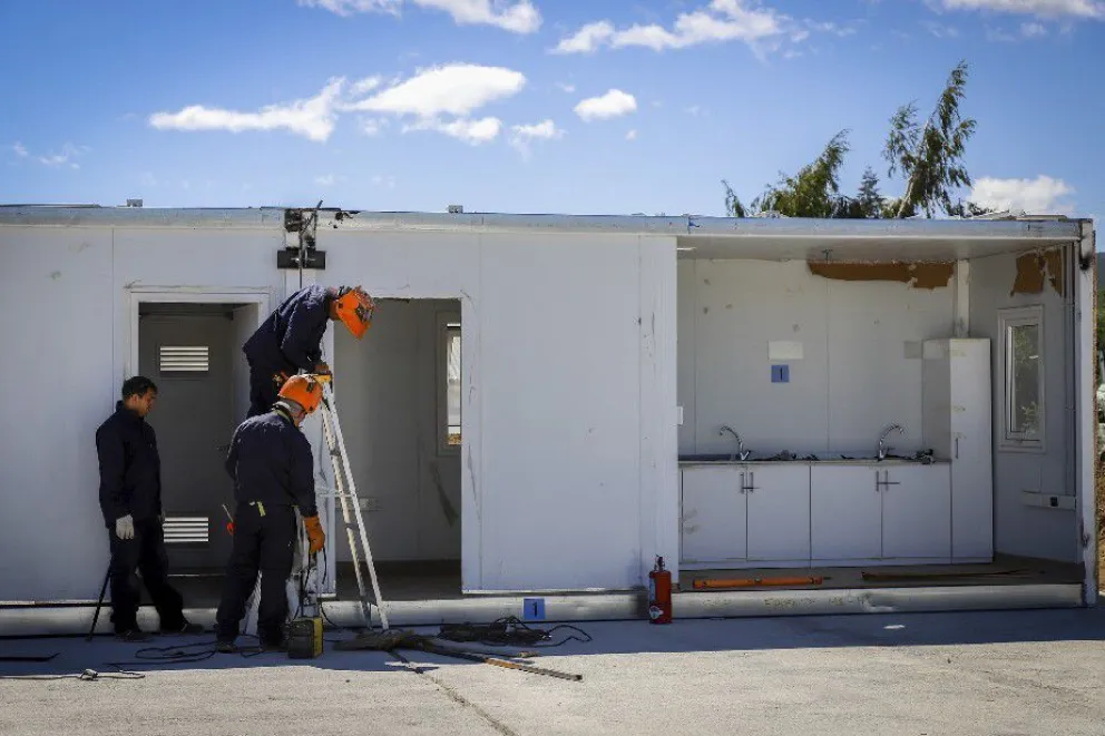 Los hospitales modulares estarían terminados para mediados de febrero