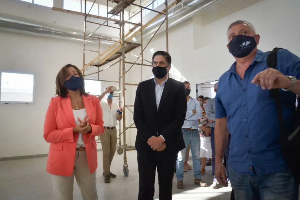 El edificio todavía no está finalizado, pero esperan inaugurarlo para el inicio de clases.
