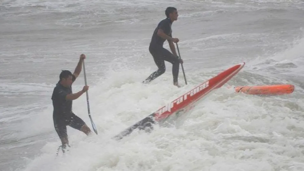 Cristian batalló en un fin de semana complicado en Mar del Plata.