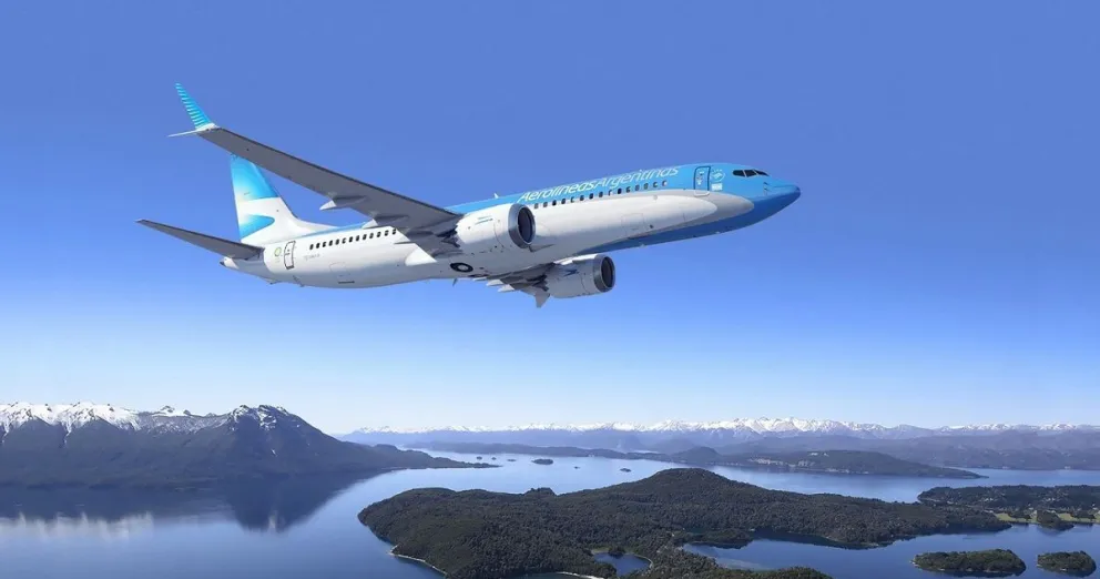 Bariloche fue el destino más elegido por los pasajeros de Aerolíneas Argentinas