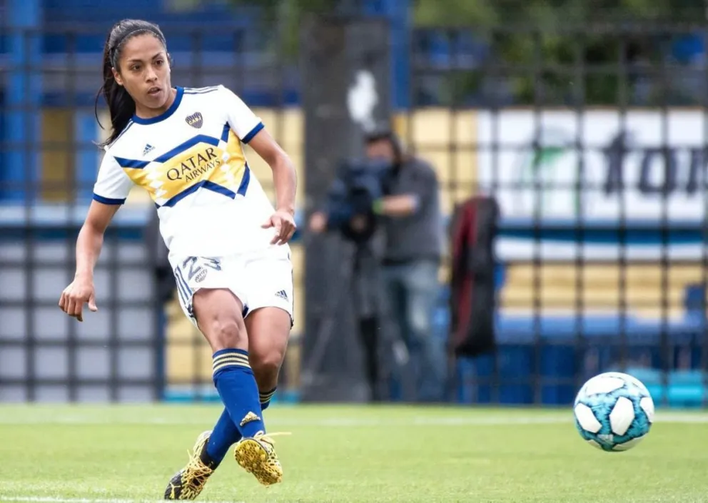 Miriam Mayorga y Boca debutan en la Copa Libertadores