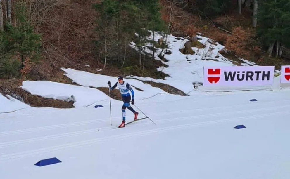 Franco fue finisher en su segunda prueba en la nieve alemana.