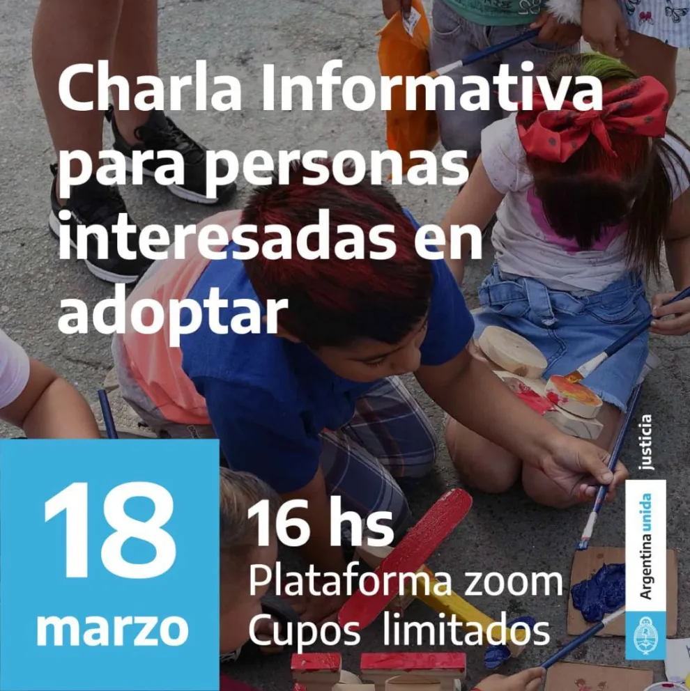 Encuentro informativo para personas que desean adoptar