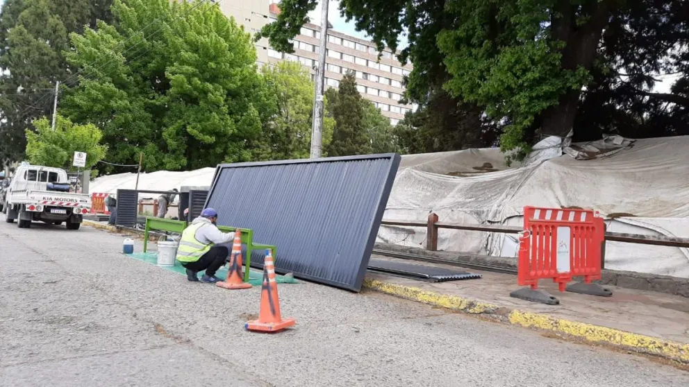 En octubre comenzó el plan para la construcción de cien refugios.