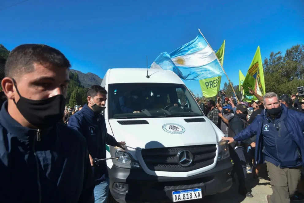 El sábado el Presidente de la Nación arribó a la zona del Paralelo 42. (Fotos: Marcelo Martínez)