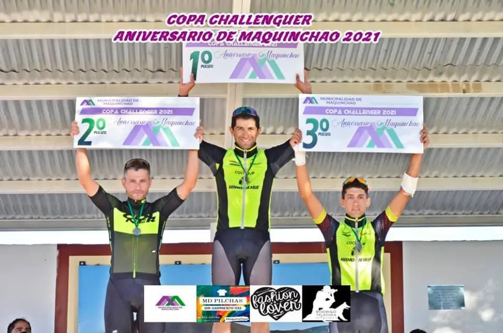 Ranquehue, el centro y en lo más alto del podio