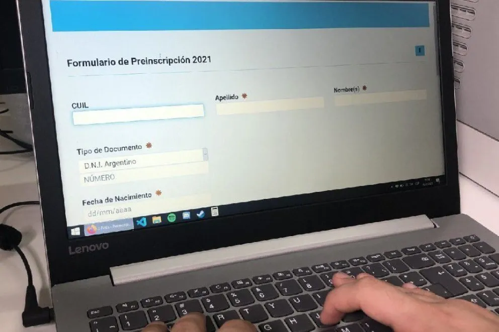 Inició la preinscripción para el Plan FinEs 2021