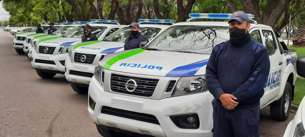 Suman nuevas camionetas a la flota de la Policía rionegrina