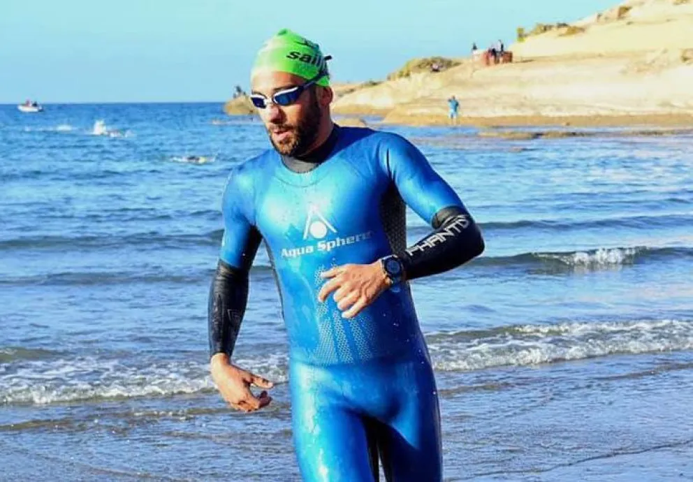 García mostró un gran nivel en suelo chubutense y quedó segundo.