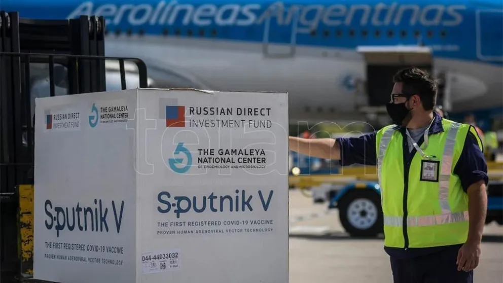 Llegan a Río Negro 6.000 dosis de Sputnik V