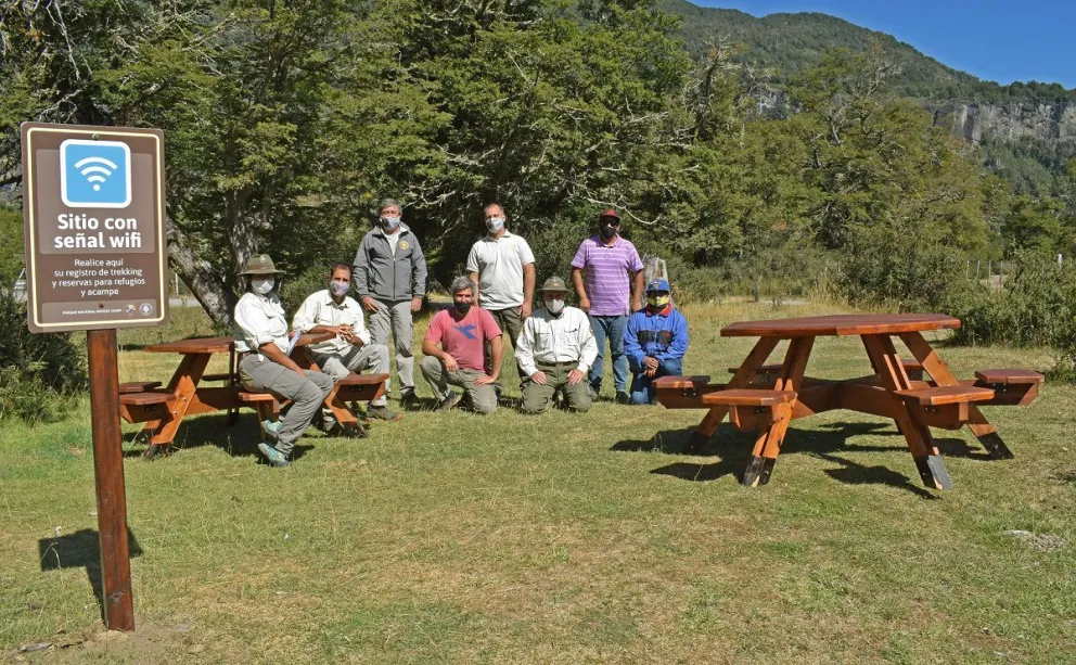 Generan nuevos servicios para los visitantes en Pampa Linda