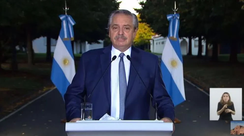 El presidente anunció nuevas medidas ante la segunda ola de coronavirus