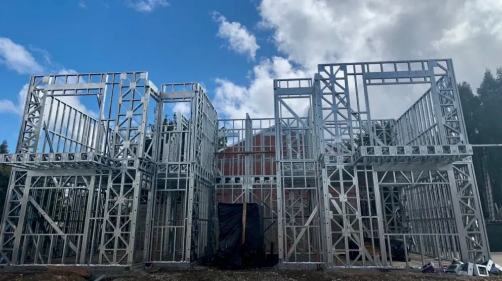 Primer módulo de viviendas en La Plaza.