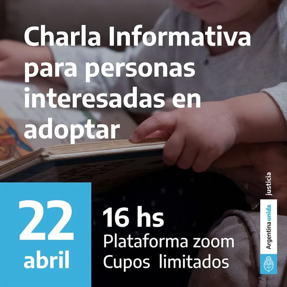 Nuevo encuentro virtual informativo para las personas interesadas en adoptar