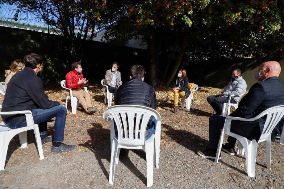 Empresarios de Bariloche comprometieron su colaboración para mejorar los índices sanitarios