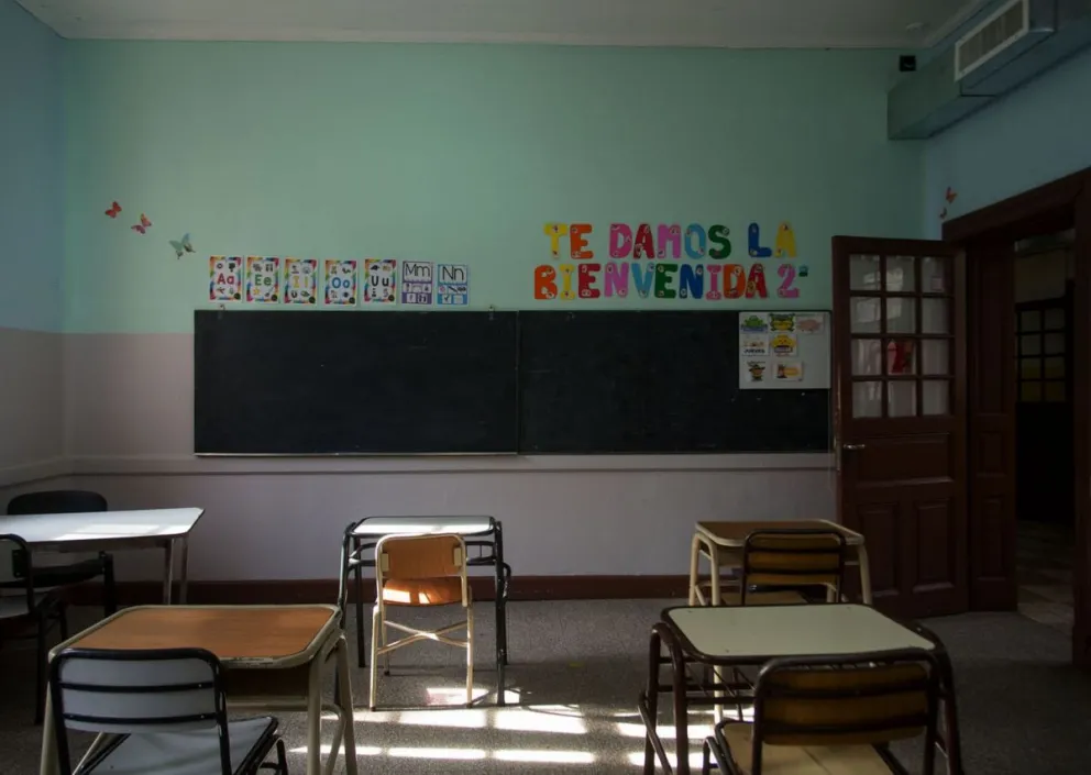 ¿Cierre de ciclo lectivo con medidas de fuerza? Foto: Marcelo Martínez