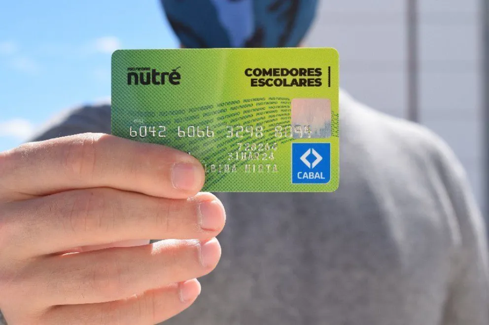 Este viernes se acreditan las tarjetas Nutre - Comedores Escolares