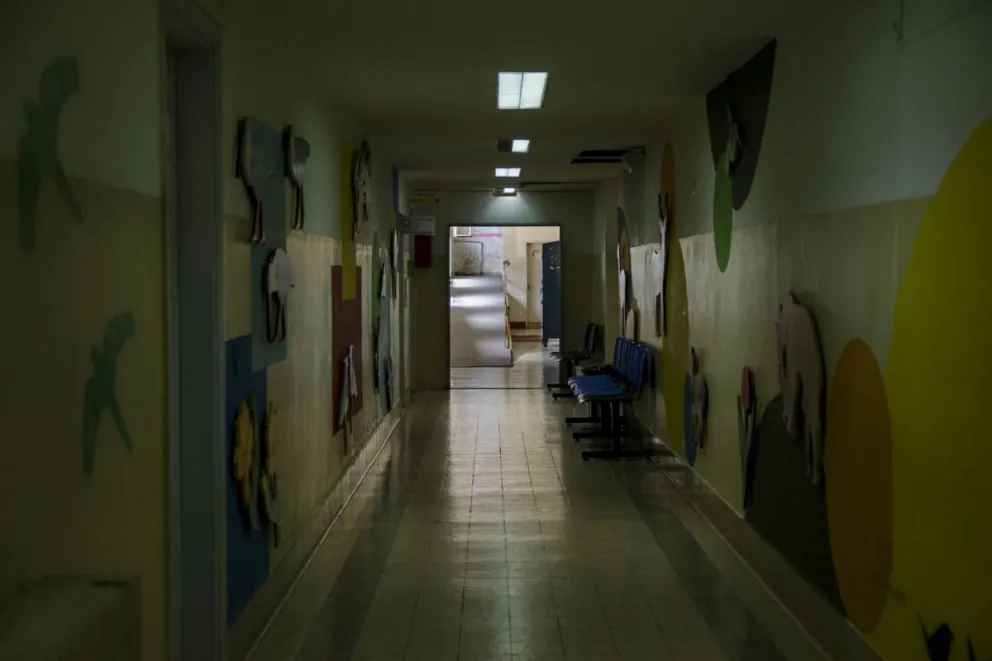 Sala de Maternidad del Zonal, donde continúa el control programado del embarazo. (Foto: Marcelo Martínez)