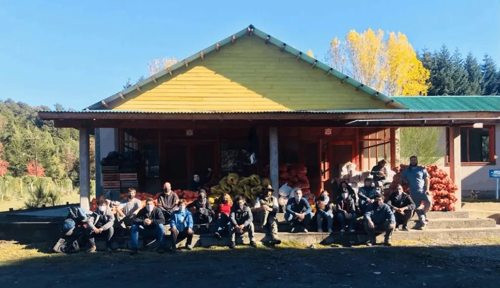 A través de la acción colectiva, se compró "un vagón completo" de verdura agroecológica