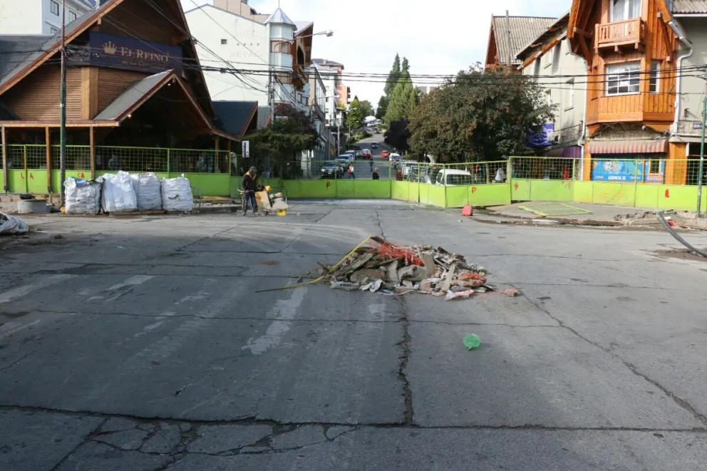 Está previsto finalizar las obras a fines de marzo.