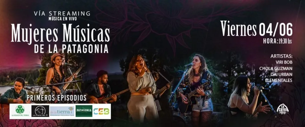 Lanzamiento del ciclo de recitales Mujeres Músicas de la Patagonia