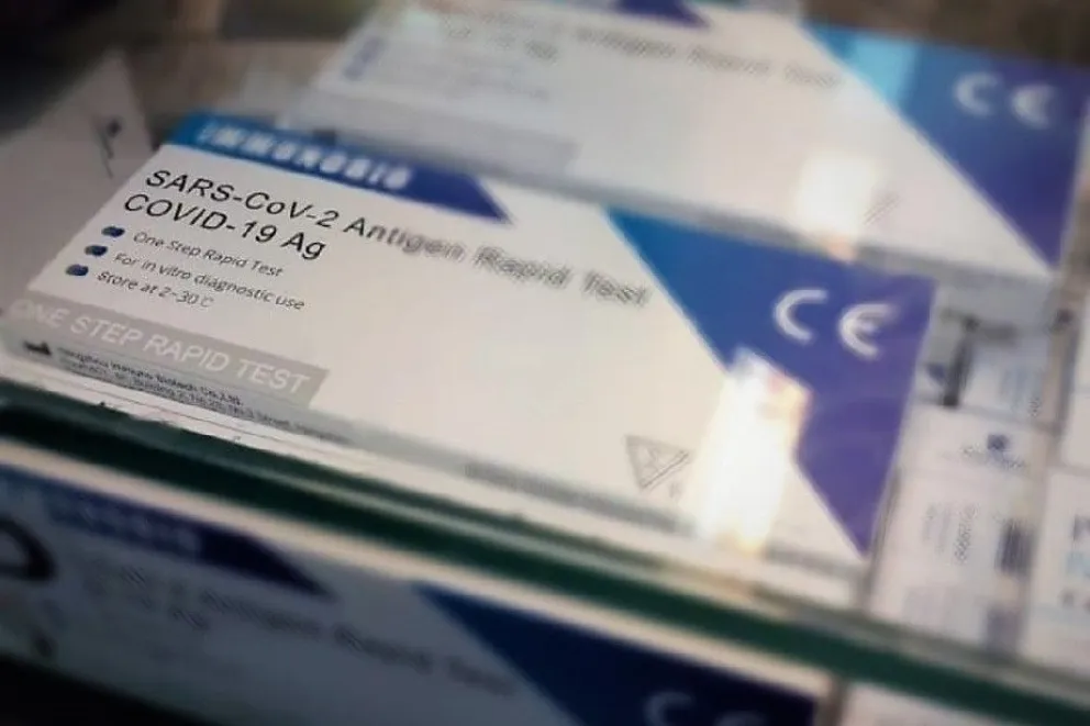 Está prohibida la venta de test rápidos para la detección de Covid-19