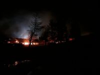 Incendio en las instalaciones de Lago Escondido