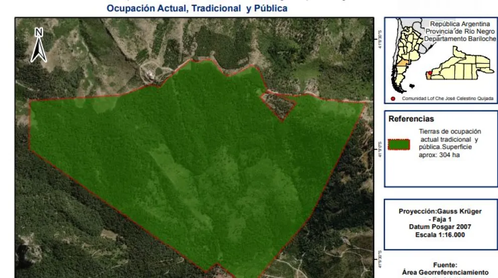 La comunidad mapuche Celestino Quijada denunció a Gennuso por discriminación
