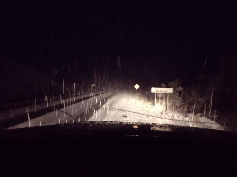 Precaución por nevadas en zonas altas de ruta 40