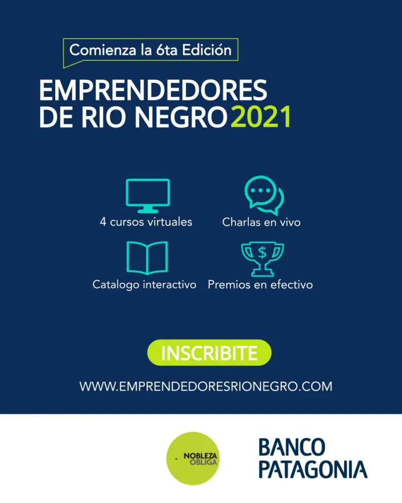 Banco Patagonia lanza la sexta edición del programa Emprendedores de Río Negro