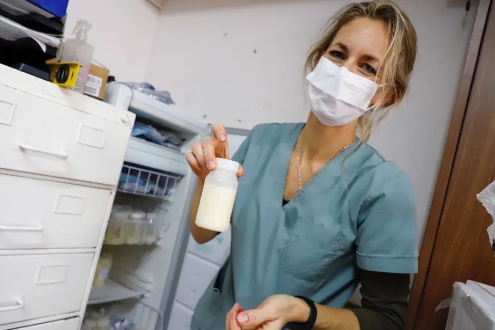 La colecta de leche materna ya alimenta a bebés de Bariloche