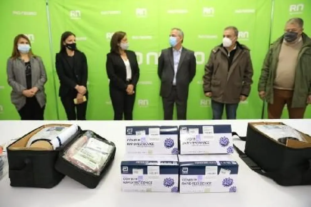 El Banco Patagonia donó elementos para reforzar la atención