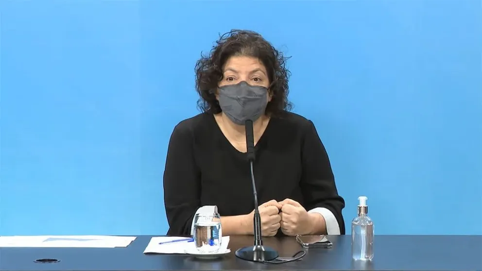 Vizzotti: "Por tercera semana, están disminuyendo los casos"