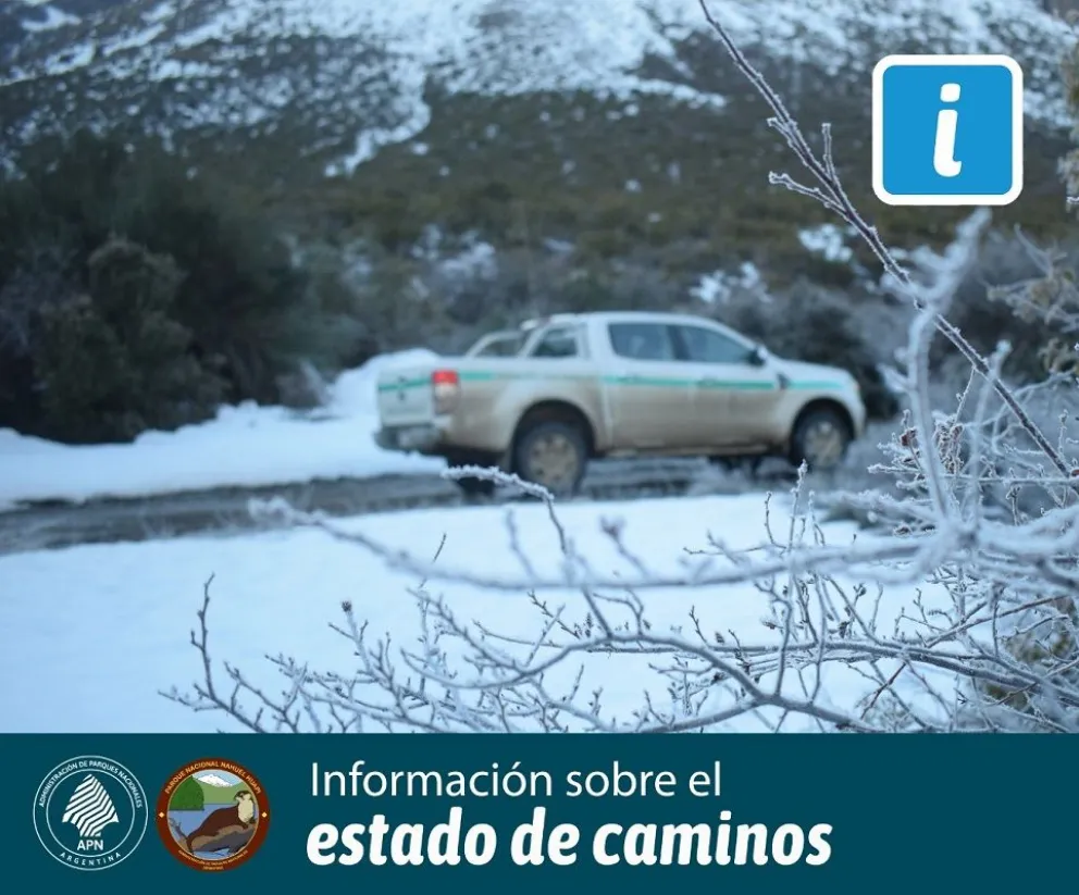 Estado de rutas: transitables pero con presencia de hielo