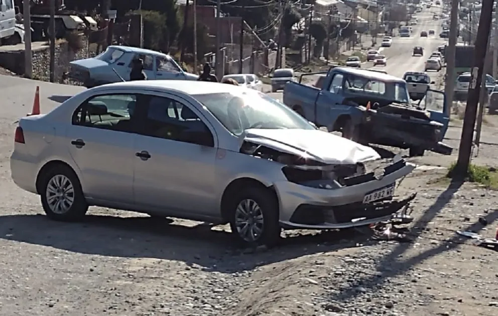 Choque en Brown y 9 de Julio